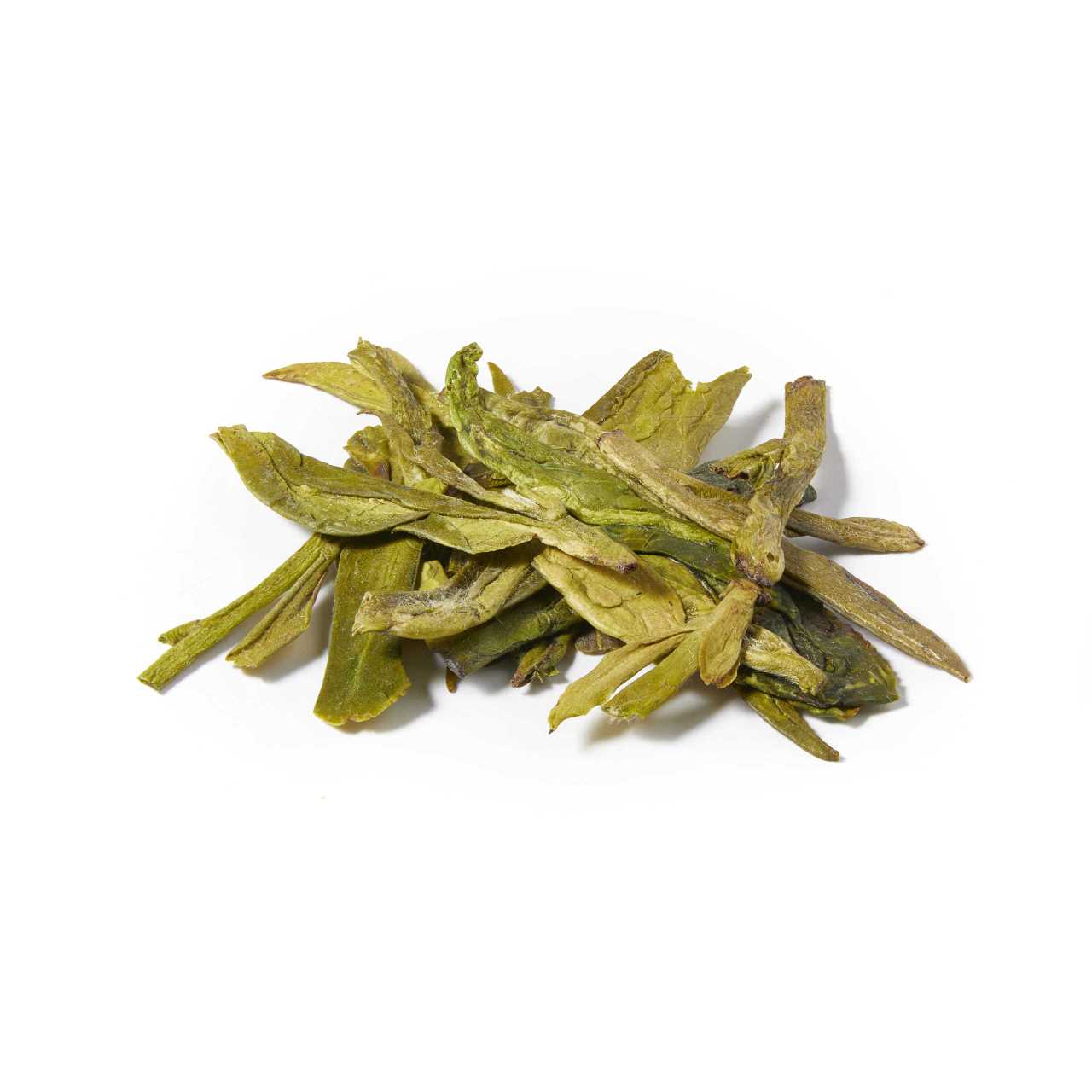 Supreme Dragon Well (Long Jing) Teabag Closeup