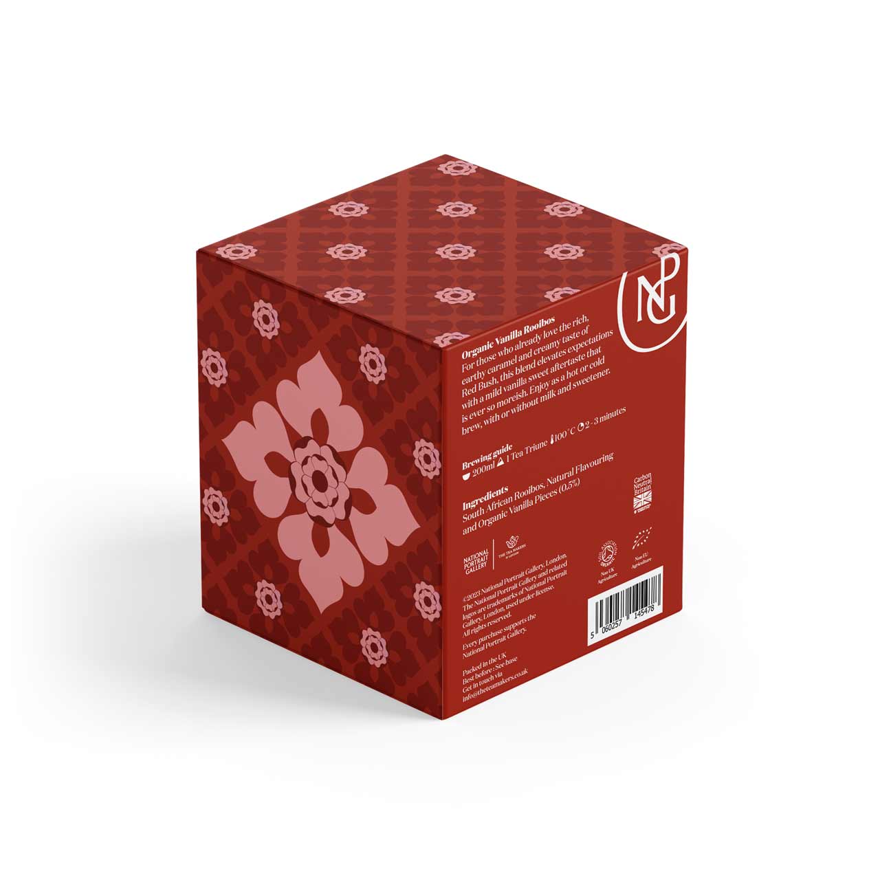 Queen Elizabeth I - Organic Vanilla Rooibos Teabags