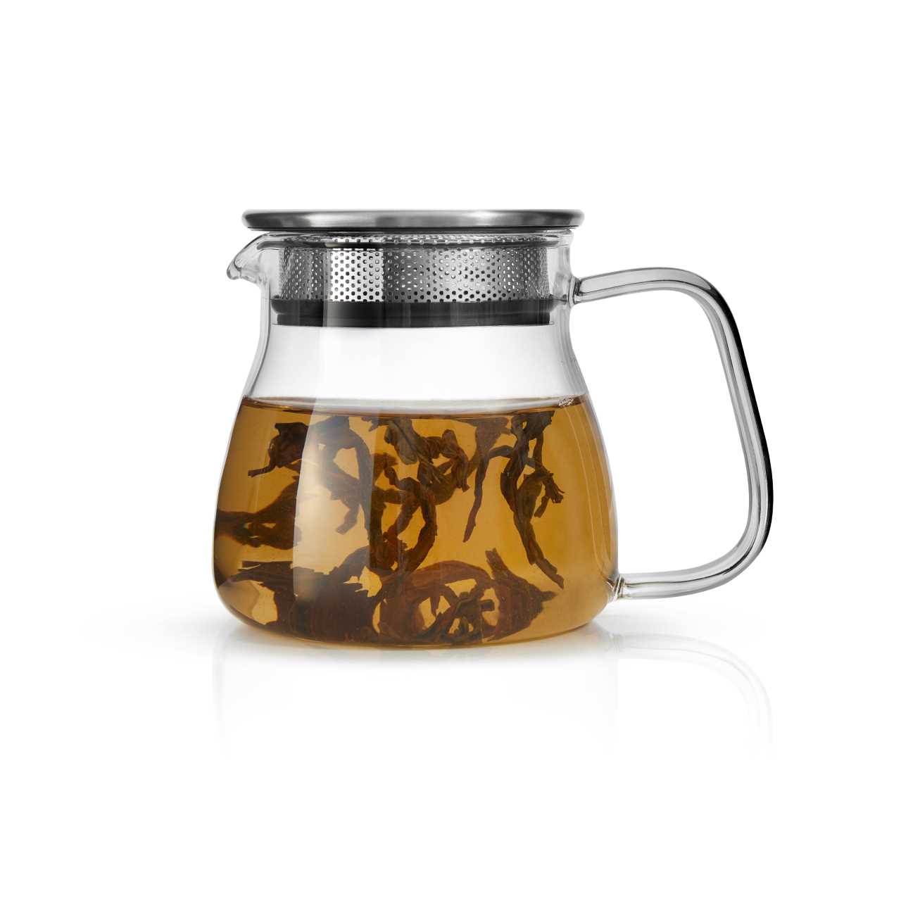 Easy Glass Teapot With Integrated Infuser